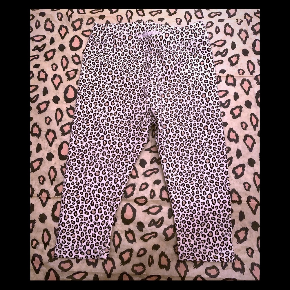 ANIMAL PRINT LEGGINGS BABY GIRL Sz 6-12 M